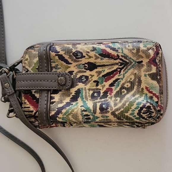 SAKROOTS Crossbody Wristlet  Smartphone Cell Phone Case Wallet - Picture 3 of 6